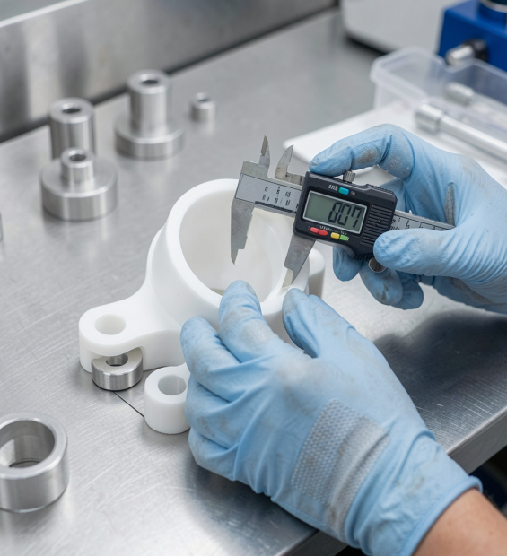 magnific__engineers-gloved-hands-using-digital-caliper-on-wh__88452